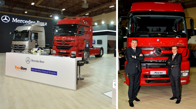 Mercedes-Benz çekicileri Logitrans Fuarı’nda