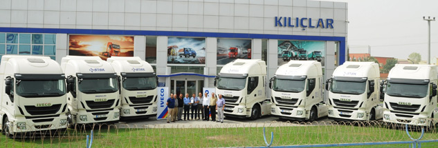 Atak Gümrükleme’ye 10 Adet Euro 6 Stralis Çekici