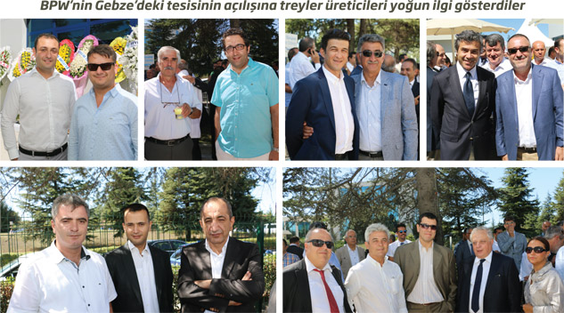 BPW’nin Gebze’deki tesisinin açılışına treyler üreticileri yoğun ilgi gösterdiler
