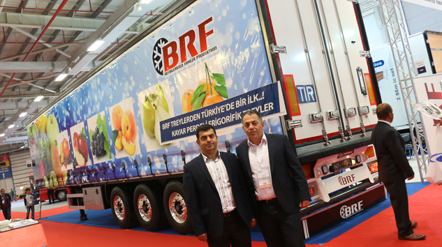 BRF’den Türkiye’nin İlk Kayar Perdeli Frigorifik Treyleri