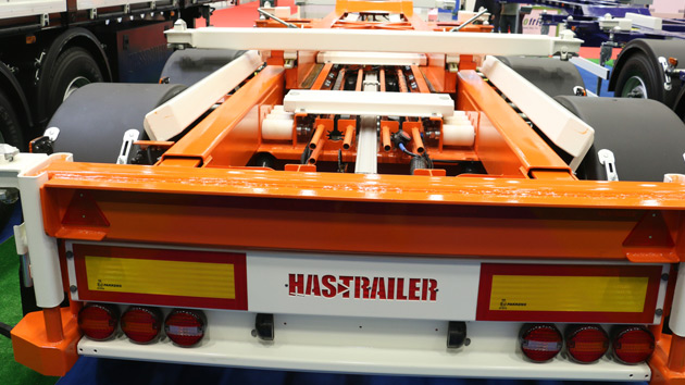 Has Trailer Üretimi Euro 800 Teleskopik Konteyner Taşıyıcı Avrupa’dan Sonra Türkiye’de