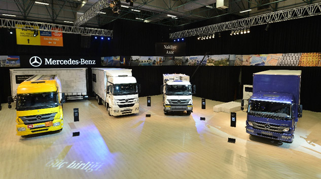 Mercedes-Benz Türk, Ticari Araçlar Fuarı’nda “Güç Birliği”ni Sergiledi