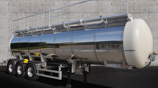 OKT Trailer’den Yeni Nesil Süt Tankeri 