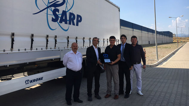 Krone Teslimatları Sarp Lojistik ile Sürüyor