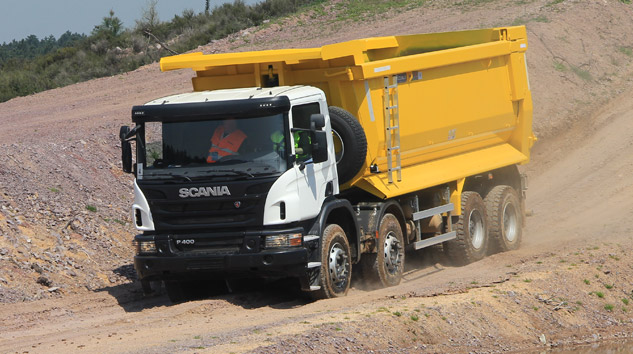 Scania İnşaat Araçları Farklı Üstyapı Seçenekleriyle Sahada