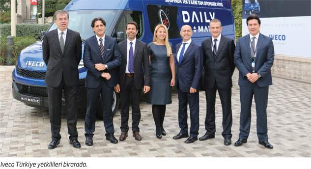 Iveco Türkiye yetkilileri bir arada.