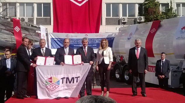 TSE’den Otokar’a Üretim Yeri Uygunluk ve Tasarım Onay Sertifikası