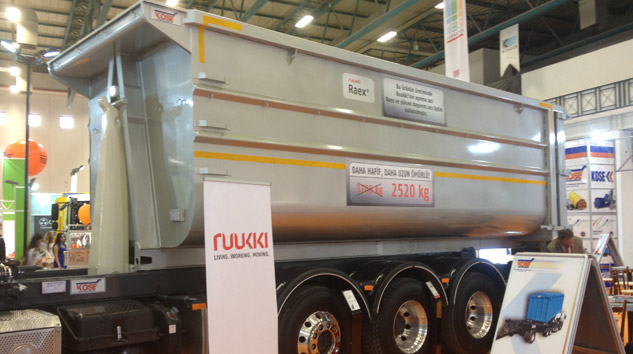 Ruukki ve ‘Köse Araçüstü’ İşbirliğinden Geri Dönüşüme Özel Ekipman