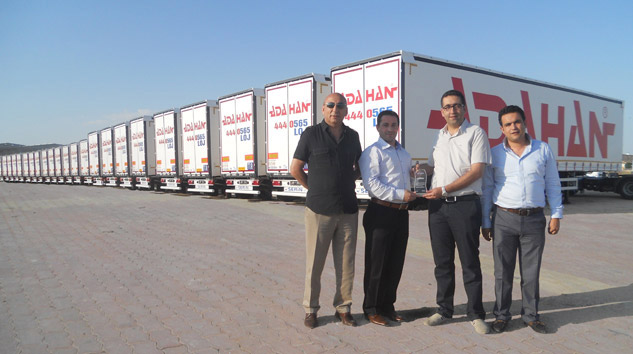 Serin Treyler’den Adahan Lojistik’e 100 Adet Treyler