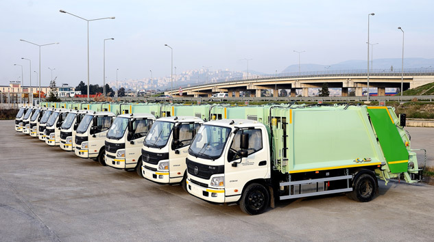 Çevre Bakanlığı’na 158 adet Otokar Atlas Kamyon