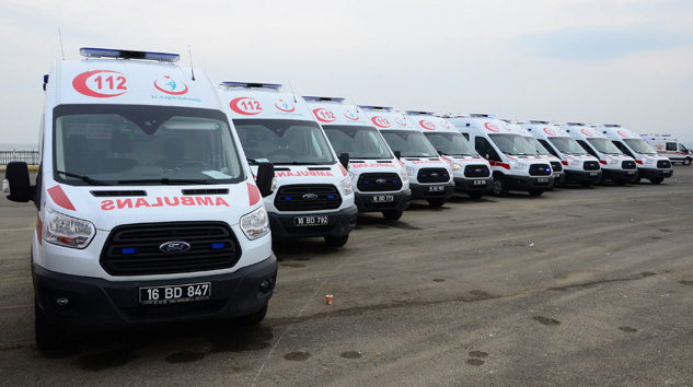 Otokoç’tan Sağlık Bakanlığına 550 Ambulans