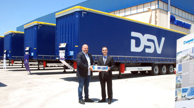 Krone’den Günaydın Lojistik’e 100 Treyler