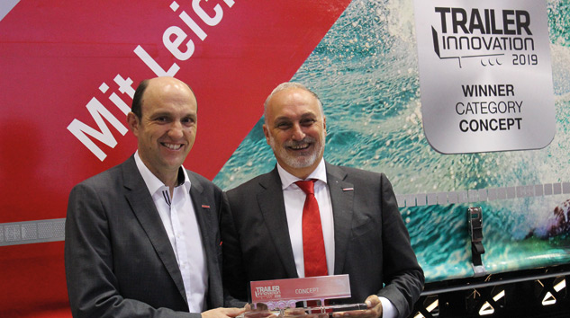 Kögel NOVUM Treyler İnovasyon Konsept Ödülünü Kazandı