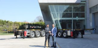 Koray Kimya’ya 6 Tırsan Tank Konteyner Taşıyıcı