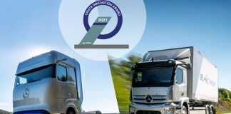 Kamyon İnovasyon Ödülü Mercedes’e Verildi