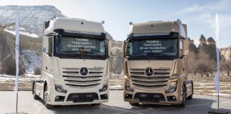 Mercedes-Benz Türk Transaktaş Global Lojistik’e 100 Adet 1853 LS Teslim Etti