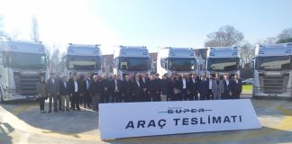 Scania Super 560S Çekicilerin Teslimatını Gerçekleştirdi