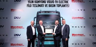 Volvo Trucks DSV’ye 100 Adet Elektrikli FH Teslim Etti