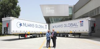 Nüans Global, Tırsan’dan 5 Adet Tenteli Perdeli Multi Ride Treyler Teslim Aldı