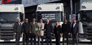 Scania’dan Talay Logistics’e 41 Adet Çekici