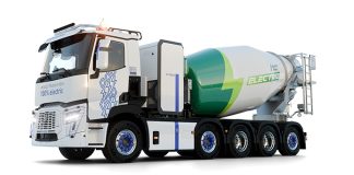Renault Trucks ve Schwing-Stetter Elektrikli Beton Mikseri Geliştirdi