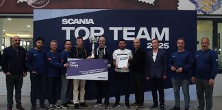 Scania Top Team Türkiye Şampiyonu Gebze
