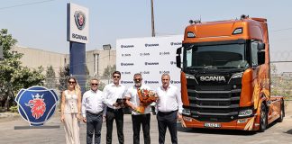 Scania’nın Özel Serisi Fire Edition Türkiye’de Naifoğlu’na Teslim Edildi
