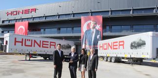 Tırsan, Hüner Global Lojistik’e 500 Treyler Teslim Etti