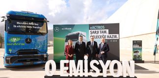 Mercedes-Benz’den Türkiye’de İlk eActros 600 Teslimatı